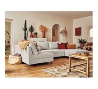 Lisa design canapé panoramique Rune - Gris clair