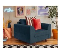 Lisa design fauteuil Rune - Bleu marine
