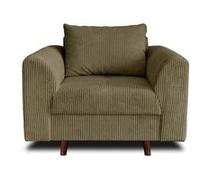 Lisa design Rune fauteuil velours côtelé - Vert