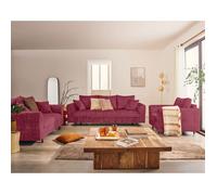 Rune - fauteuil en velours texturé - Prune