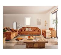 Rune - fauteuil en velours texturé - Rouille