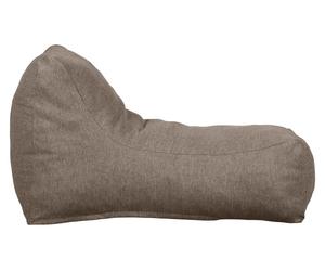 Rune pouf brun.