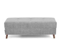 Lisa Design Rune - Pouf en Velours texturé