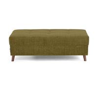 Lisa design Pouf Rune - Vert olive