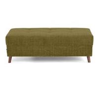 Lisa design Pouf Rune - Vert olive