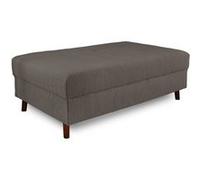 Rune - pouf modulable - en velours côtelé - Gris foncé $cou G
