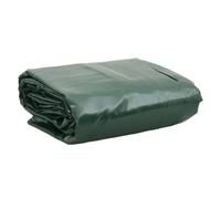 Runheo Bâche verte résistante 1,5x2,5 m 650 g/m² en toile PVC épaisse, protection extérieure pour jardin, remorque, voiture ou camping, idéale pour abri ou couverture