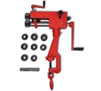 Runheo Bordeuse moulureuse manuelle en fonte pour tubes métalliques acier cuivre aluminium, outil de cintrage et pliage de précision pour ateliers et chantiers