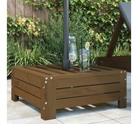 Runheo Couvercle de Base pour Parasol en Bois Massif Marron Miel, Support et stabilisateur Robuste pour terrasse, Jardin ou Plage, pouvant être rempli d'eau ou de Sable pour Une Fixation fiable