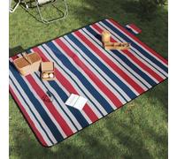 Runheo Couverture de Pique-Nique Pliable 200x150 cm Velours résistante à l'humidité idéale pour Camping randonnée Bivouac Trek Tente Sac Couchage Matelas hamac Lampe Frontale Lanterne Boussole