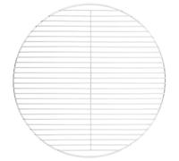 Runheo Grille de Barbecue Ronde Ø54 cm en Acier Inoxydable 304 pour Cuisson Charbon ou gaz, Support, Panier, Plaque, idéale pour terrasse, Jardin, Camping, Viande, Poisson et légumes