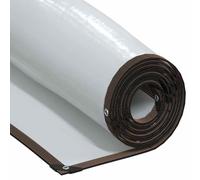Runheo Housse de Protection pour Plantes en polyéthylène 1x4 m avec œillets résistante à l'eau, idéale pour Jardin Potager Massif Parterre haie, Protection Contre humidité et déshérbage