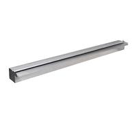 Runheo Lame d'eau rectangulaire à LED 90 cm en Acier Inoxydable pour Piscine, décoration extérieure ou intérieure, avec éclairage Blanc, résistante à l'eau chlorée, Facile à Assembler