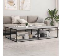 Runheo Lot de 8 étagères à livres, gris béton, 80 x 50 x 1,5 cm, système d'étagères modulaires extensibles, pour salon, chambre à coucher, bureau, montage mural, étagères stables pour charges lourdes
