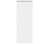 Runheo Moustiquaire de Porte à chaîne Ajustable 80x201 cm en Aluminium argenté pour Maison, Cuisine, Baie vitrée, Chambre, Salon, Facile à Traverser, Durable, Protection Contre Insectes