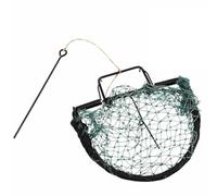 Runheo Piège à Oiseaux Vert 20 cm en Acier étiré à Froid réutilisable pour Jardin extérieur Protection des Cultures et Fruits léger Portable Pratique et Durable