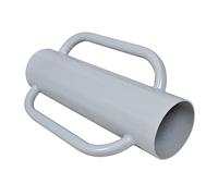 Runheo Pilon à poteau de clôture en acier avec poignées pour enfoncer poteaux en bois ou métal dans le sol, outil robuste 60 cm pour fixation en extérieur, support, palissade ou grillage