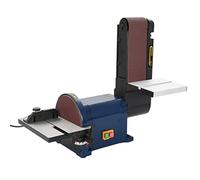 Runheo Ponceuse électrique 2 en 1 500 W disque et bande 200 mm pour ponçage finition bois métal plâtre mur meubles parquet bricolage atelier