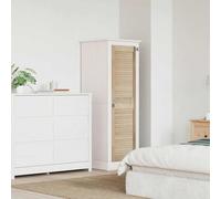 Runheo Porte de cabinet en bois massif naturel 140,5 x 2,1 x 39,5 cm pour meuble, armoire ou placard intérieur, design affleurant, facile à assembler, idéale pour rénovation et rangement