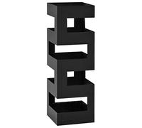 Runheo Porte-Parapluie en Acier Noir avec bac d'égouttement Amovible, Support Pratique pour Rangement d'entrée, Vestibule ou Hall, stabilisant et Durable pour Maison, Bureau ou Jardin