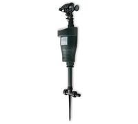Runheo pour Animaux extérieur avec capteur PIR Vert foncé abrite Chiens Chats Renards fouines marteaux Pigeons Oiseaux sangliers Lapins Taupes élimine nuisibles Jardin terrasse Balcon