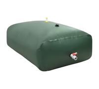 Runheo Réservoir d'eau pliable 2100 l en PVC avec robinet et sortie d'air, réservoir d'eau de pluie rectangulaire 200 x 150 x 70 cm pour jardin, camping et systèmes d'irrigation sur balcon