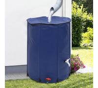 Runheo Réservoir d'eau Pliable 750 L en PVC avec Robinet, Couvercle à Fermeture éclair, Filtre, Usage extérieur Jardin, terrasse, Camping, arrosage, Irrigation, Entretien, Robuste et léger
