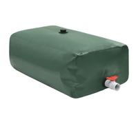 Runheo Réservoir d'eau Pliable de 1500 L en PVC pour Jardin et terrasse, avec Robinet, raccord, goutteur, asperseur, Pistolet, Enrouleur et dévidoir idéal pour arrosage, Irrigation