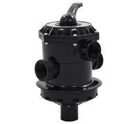 Runheo Soupape multi-voies pour filtre à sable ABS 1,5" 6 fonctions contrôle débit régulation pression pour piscine