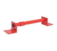 Runheo Support mural pour bras pivotant en acier 78 cm, épaisseur 3 mm, pour treuil et câble métallique rouge, avec vis, pour atelier, forêt et remorque à distance étroite du mur