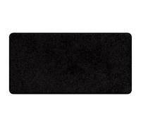 Runner Tapis antidérapant en polypropylène 50 x 100 cm Noir | Texture douce au toucher, absorption acoustique, nettoyage facile à l'aspirateur, utilisation dans le couloir ou la salle