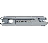 RUNPOTEC : émerillon de raccordement avec compensation de torsion, charge de traction max. 1 500 kg, Ø 30 mm, acier inoxydable, 1 pièce.