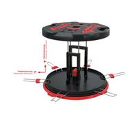 Runpotec 10187 X BOARD Enrouleur de câble professionnel XB 500 T (extrait télescopique), capacité de charge 800 kg