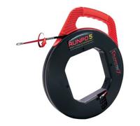 Runpotec RUNPOTEC Tire-câbles RUNPO 5 torsadé, dans un boîtier en plastique, Longueur ruban: 30 m Quantité:1