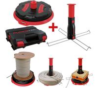 RUNPOTEC XB 300, kit complet, X Board, dérouleur de câble professionnel pour tambours, 1 pièce.