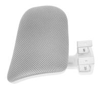 RUNROTOO Appui-tête Coussin Confortable Réglable pour Chaise de Bureau en Plastique et Tissus pour Soulager Douleurs Cervicales, Accessoire Facile à Installer sans Perçage