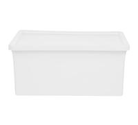 RUNROTOO Boîte de Rangement Lessive Grande Capacité avec Couvercle Hermétique Bac pour Poudre et Capsules de Lessive Organisateur Buanderie Polyvalent pour Perles Parfumées et Accessoires