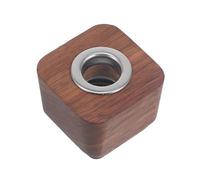 RUNROTOO Bouchon Carré en Bois de Noyer Maintien Fraîcheur Assuré Robuste et Minimaliste pour Flacon Diffuseur D'aromathérapie pour Maisons et Bureaux