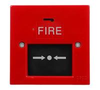 RUNROTOO Bouton de Déverrouillage D'urgence en Plastique pour Alarme Incendie avec Interrupteur de Bris de Verre, Haute Précision, Design Convivial pour Bureau et Centre Commercial