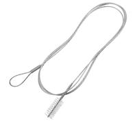 RUNROTOO Brosse de Tuyau Flexible pour Débouchage de Canalisation, Outil de Vidange D'évier en Métal et Plastique, Sabot Pratique pour Ambiance Estivale Réfrigérateurs et Climatiseurs