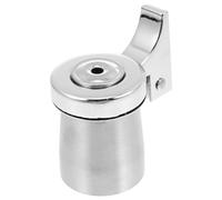 RUNROTOO Buse de Bouilloire en Acier Inoxydable Pratique Sifflet pour Bouilloire à Eau Bouillante, Accessoire de Remplacement pour Usage Domestique Argenté