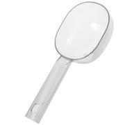RUNROTOO Cuillère à Grains en Plastique Pet Antiadhésive Long Manche, Ustensile Cuisine Multifonction pour Mesurer Farine et Céréales
