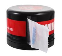 RUNROTOO Distributeur de Papier pour Bandes de Cou de Barbier en Plastique et Papier, Pratique et Propre pour Usage Personnel ou Salon de Coiffure