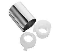 RUNROTOO Kit de Cartouche de 96987 en Acier Inoxydable, Argenté | Butée de Tube et Limiteur de Température, Usage Salle de Bain, Installation Facile, Intégration Fluide