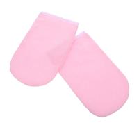 RUNROTOO Mitaines Ajustement Sécurisé et Flexible en Coton et Velours pour Spa de Cire Chaude Paire pour Soins des Mains Lors de Bain de Paraffine