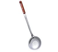 RUNROTOO Pelle à Riz en Métal Inoxydable Finition Soignée Adaptée aux Cuisines Commerciales et Cuisson Wok