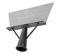 RUNROTOO Pelle Soudure Lisse pour Nettoyage de Jardin Multifonction en Acier Outil Robuste et Raclage Mural pour Sol et Glace pour Entretien Extérieur