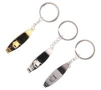 RUNROTOO Porte-clés Robuste Planche de Surf en Métal 3pcs Ouvre-bouteilles Décoration Suspendue pour Fête Bière Vacances pour Bars et Hôtels