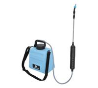 RUNROTOO Pulvérisateur Électrique Léger en Plastique 1,6 Gallon avec Lance Télescopique, 3 Buses, Moteur sans Balais et Poignée Ergonomique pour Jardin Potager et Plantes D'intérieur