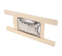 RUNROTOO Râpe à concombre réutilisable en bois et acier inoxydable, râpe à carottes résistante à l'usure pour accessoires de cuisine ménagers